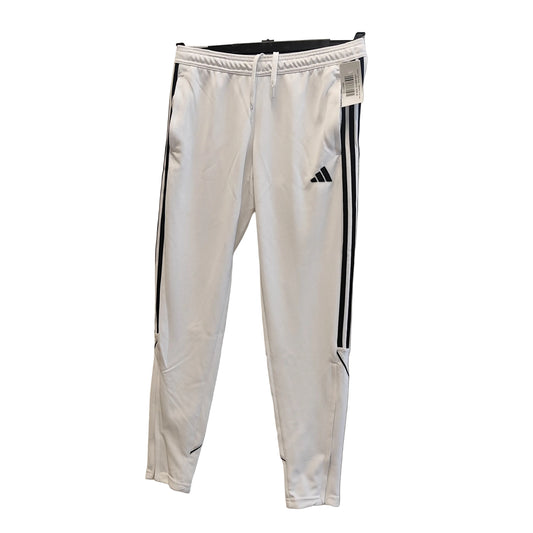 Adidas Track Pants – Valkoinen, mustat raidat