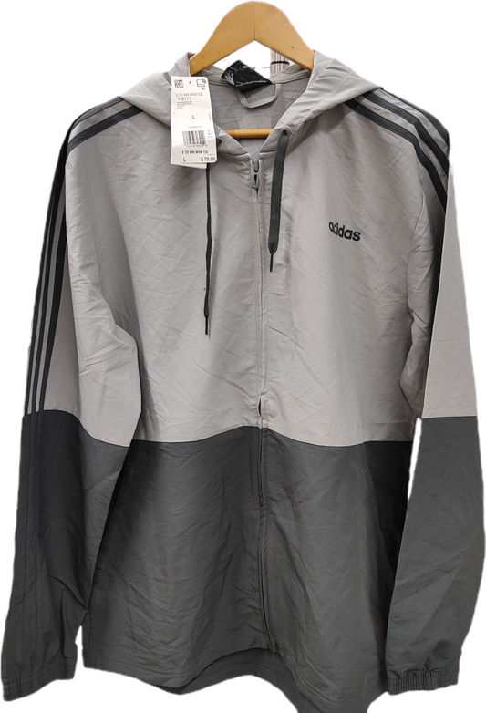 Adidas Tuulitakki Harmaa – Käyttämätön | Vintage Warriors