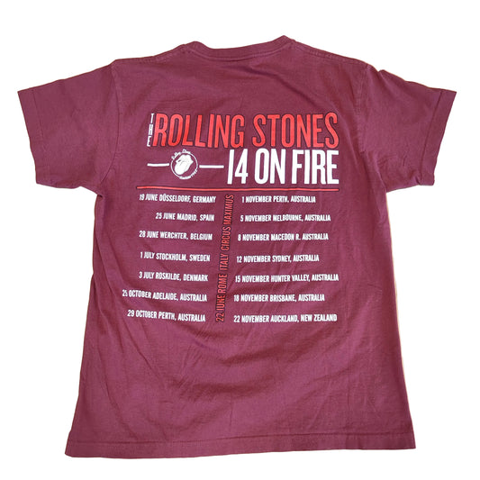 The Rolling Stones Kiertue T-paita Punainen