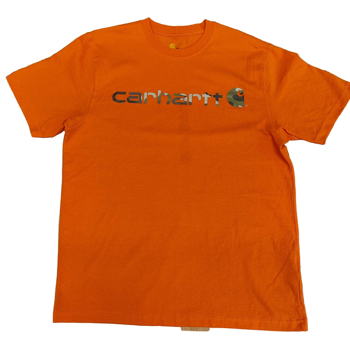 Carhartt logo t-paita, oranssi, vähän käytetty